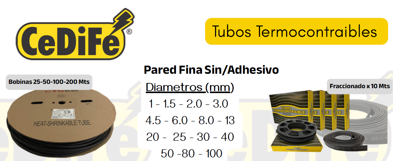 Tubos Termocontraibles